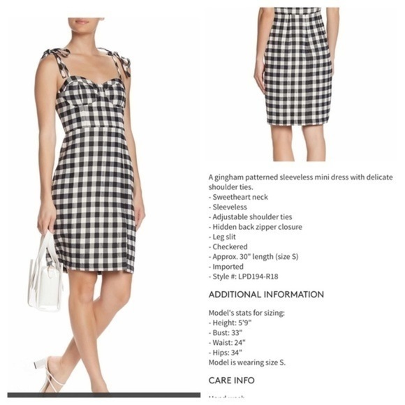 🤎 Checkered , Gingham Dress - Picture 3 of 9